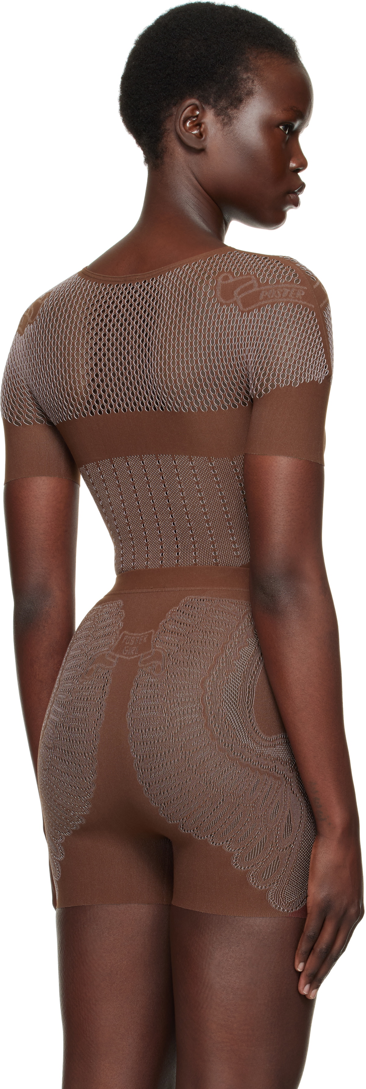 Poster Girl Brown Vivian Bodysuit