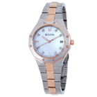 Bulova Prestige Quartz Diamond Ladies Watch 98P235