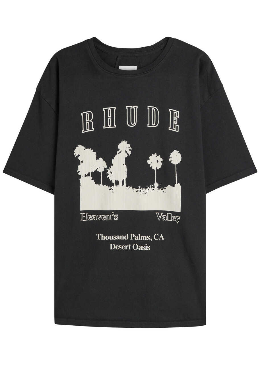Rhude Black 'Rhude' Script T-shirt Rhude Rhude Black 'Rhude' Script T-shirt Rhude
