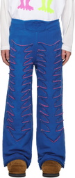 YAKU Blue Rumble Sweatpants