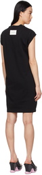 Victoria Beckham Black Cocoon Short Dress