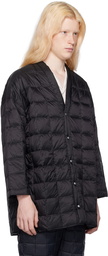 TAION Black Hanten Down Jacket