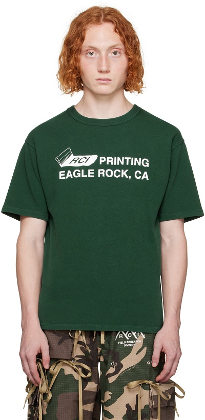 Photo: Reese Cooper Green 'RCI Printing' T-Shirt