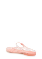 Tory Burch Mellow Jelly Mary Jane Mules Pink