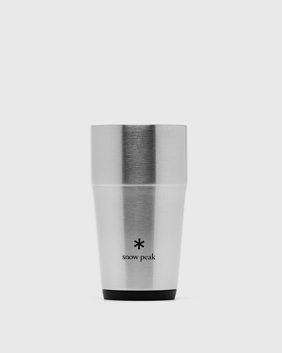 Snow Peak Vacuum Beer Tumbler 470 Ml Silver Tableware