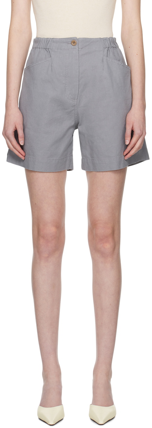Nothing Written Gray Kika Shorts