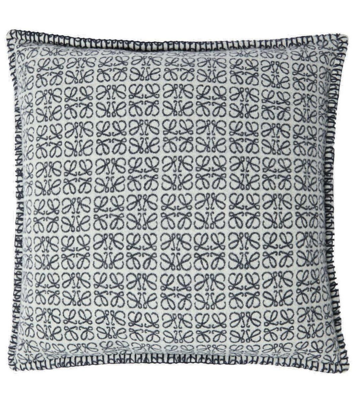 Photo: Loewe Anagram wool cushion