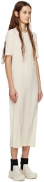 LISA YANG Off-White 'The Ren' Midi Dress