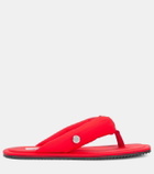 The Attico Indie canvas thong sandals