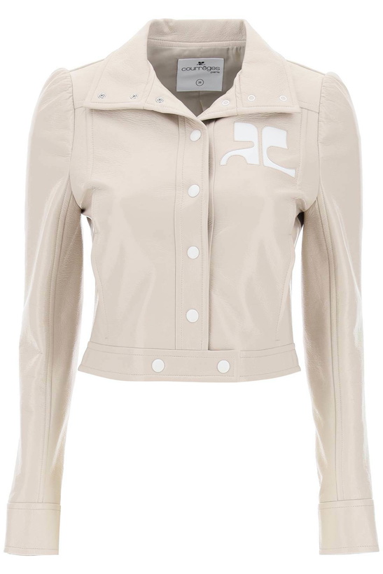 Photo: Courrèges Re-edition Jacket In Coated Cotton
