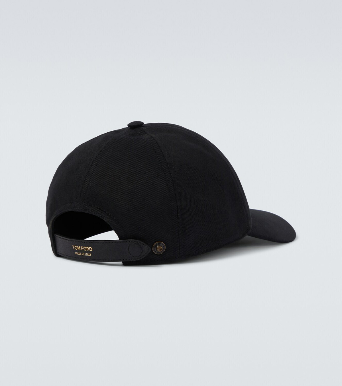 Tom Ford Logo embroidered cotton baseball cap