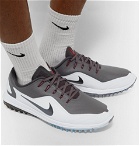 Nike Golf - Lunar Control Vapor 2 Coated-Mesh Golf Shoes - Gray