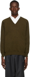 Comme des Garçons Homme Deux Lochaven of Scotland Edition V-Neck Sweater