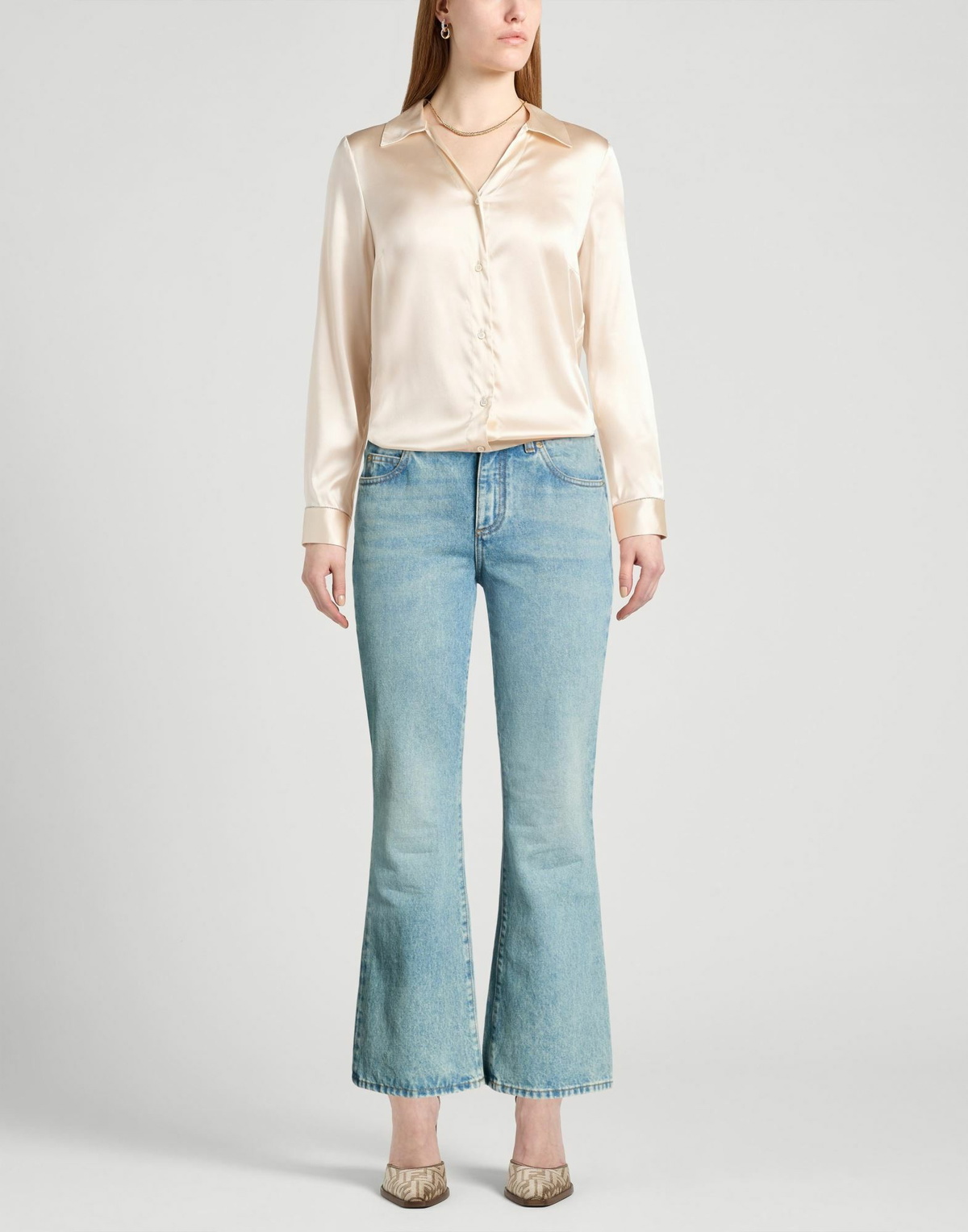 Balmain Womens Jeans in Blue