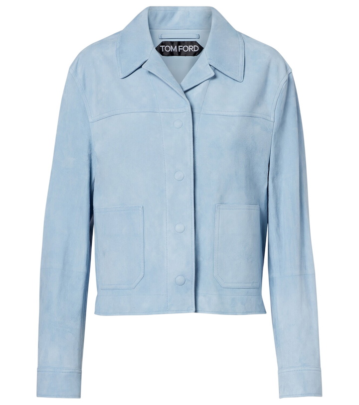 Photo: Tom Ford Cropped suede blouson jacket