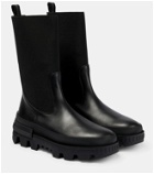 Moncler - Neue leather Chelsea boots