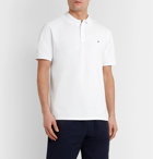 rag & bone - Logo-Embroidered Cotton-Blend Piqué Polo Shirt - White