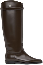 TOTEME Brown 'The Riding' Boots