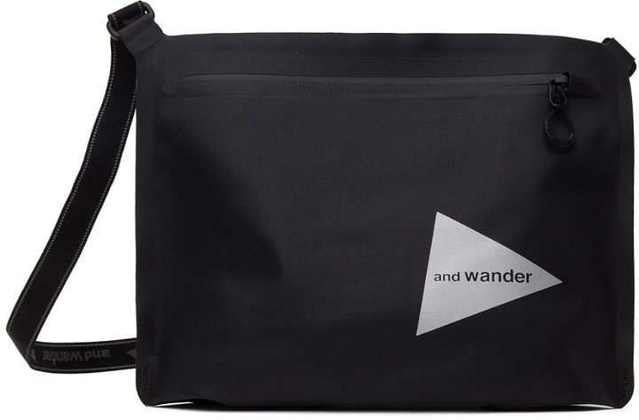 Photo: and wander Black Waterproof Messenger Bag