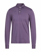 Fedeli Mens Polo shirt in Purple
