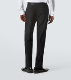 Giorgio Armani Virgin wool tuxedo pants