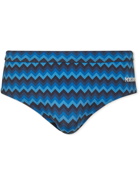 Missoni - Printed Swim Briefs - Blue