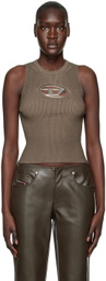 Diesel Brown M-Onerva Tank Top