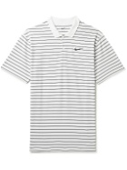 Nike Golf - Victory Striped Dri-FIT Golf Polo Shirt - White