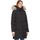Kanuk Black Faux-Fur Meteorite Coat