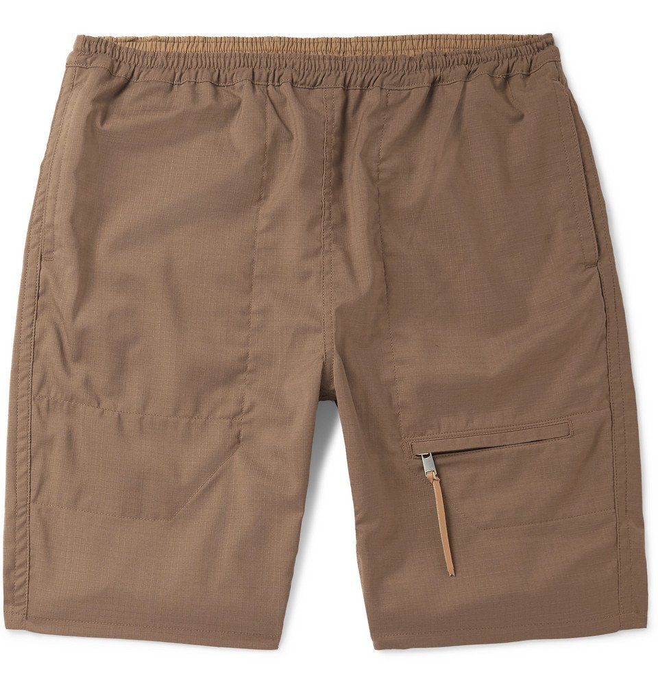 nonnative - Wool-Blend Ripstop Shorts - Beige Nonnative