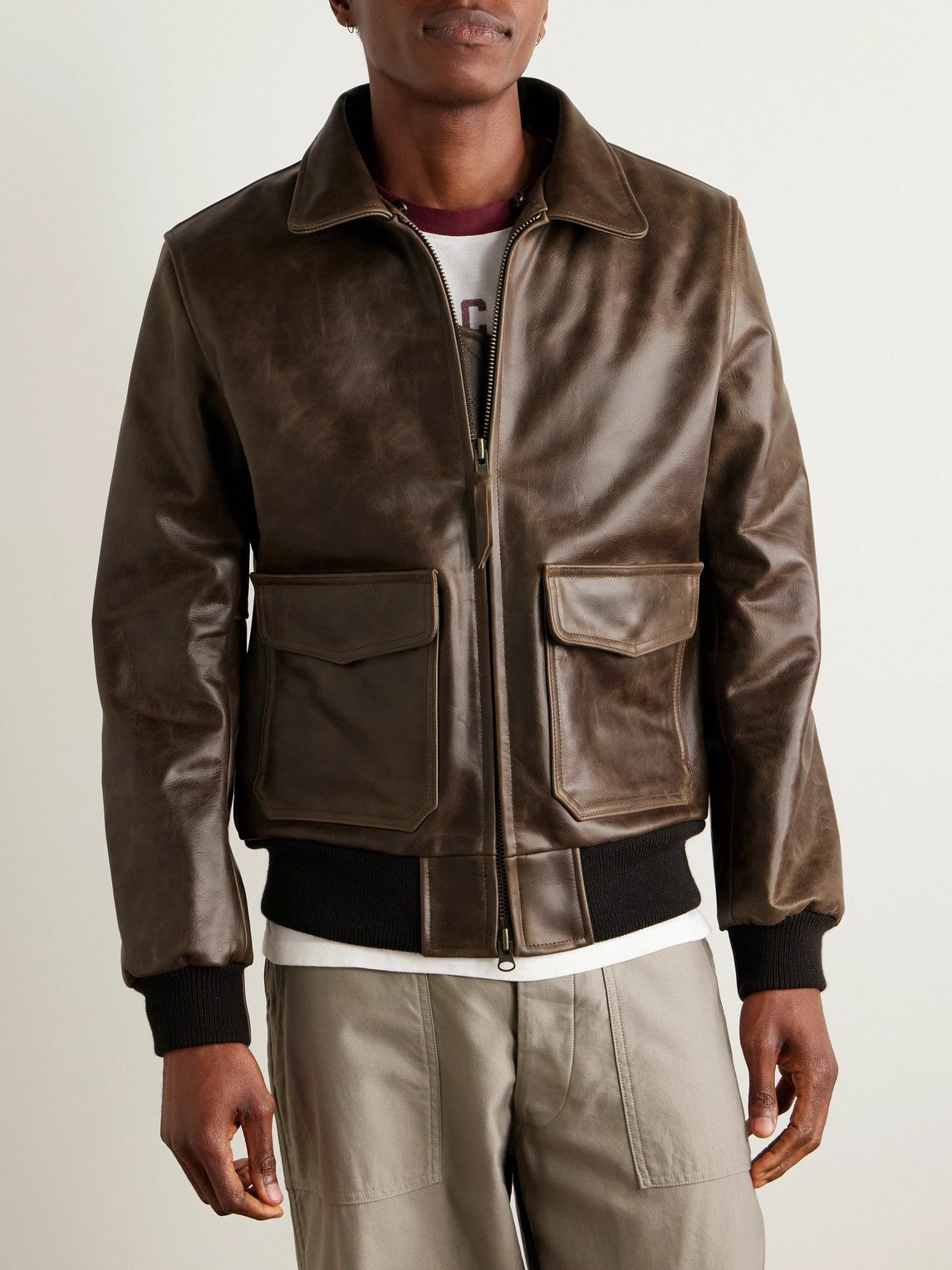 Shinola×Golden Bear Bomber Jacket Shinola x Golden Bear MA-1 Bomber Jacket | GearMoose