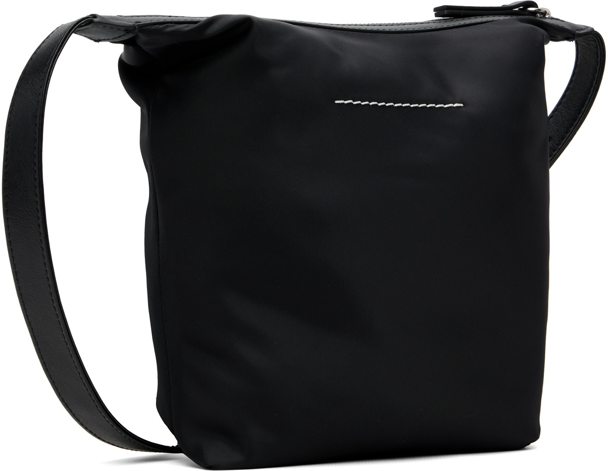 MM6 Maison Margiela Black Numeric Vertical Crossbody Bag