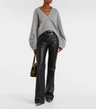 The Attico Cotton fleece sweatshirt