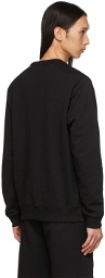 Burberry Black Globe Graphic Sweatshirt