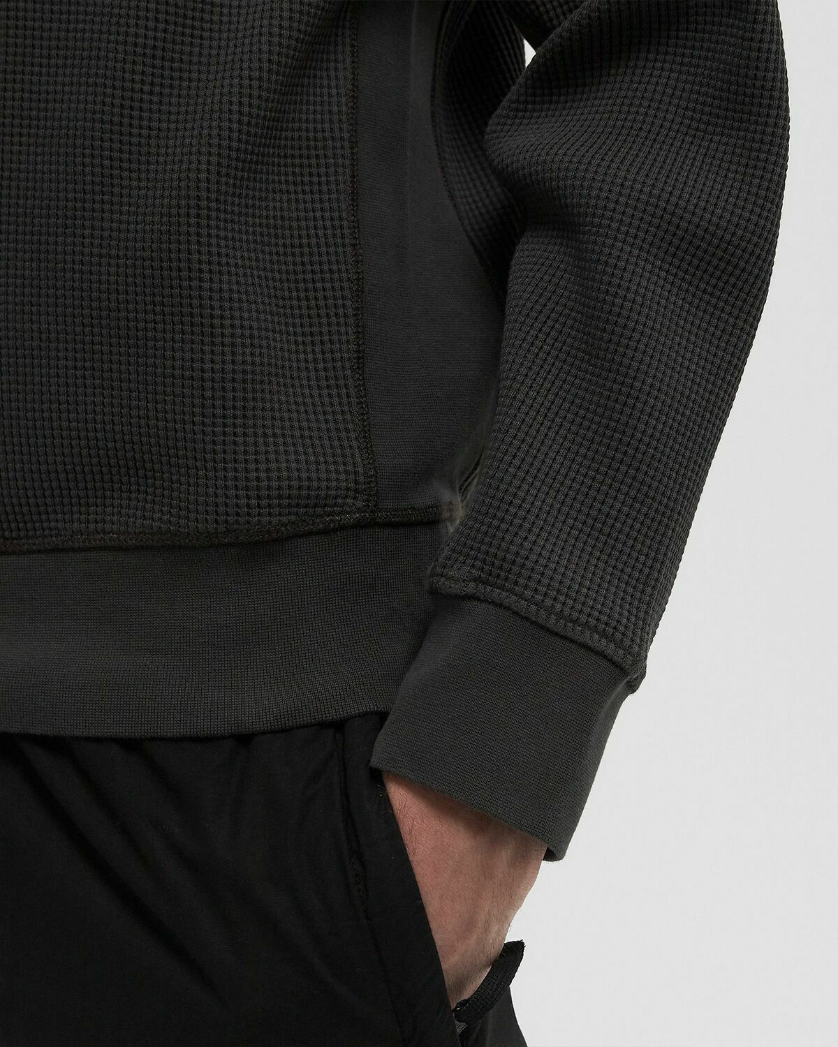 Stone Island ORGANIC COTTON WAFFLE FLEECE CREWNECK