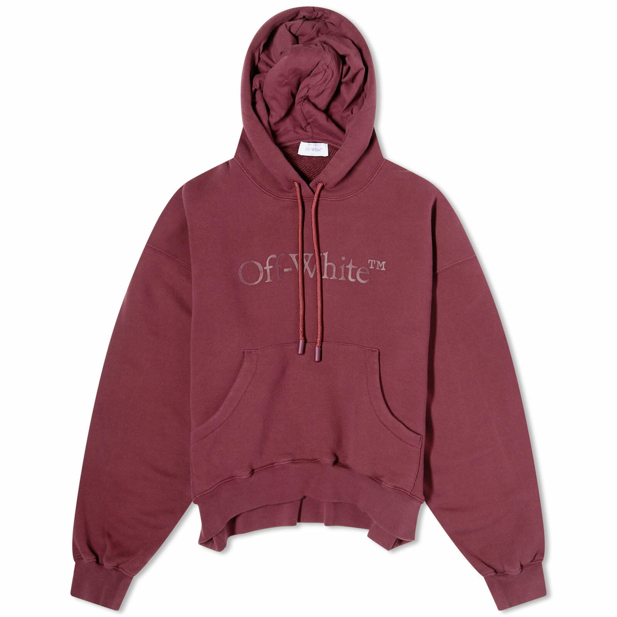 OFF-WHITE Mona Lisa Temperature Hoodie Red for Women