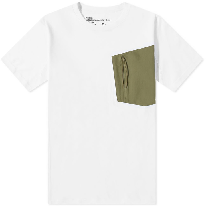 Photo: Maharishi Men's Tech Travel T-Shirt in White