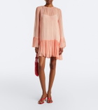 Ulla Johnson Emmeline ruffled silk chiffon minidress