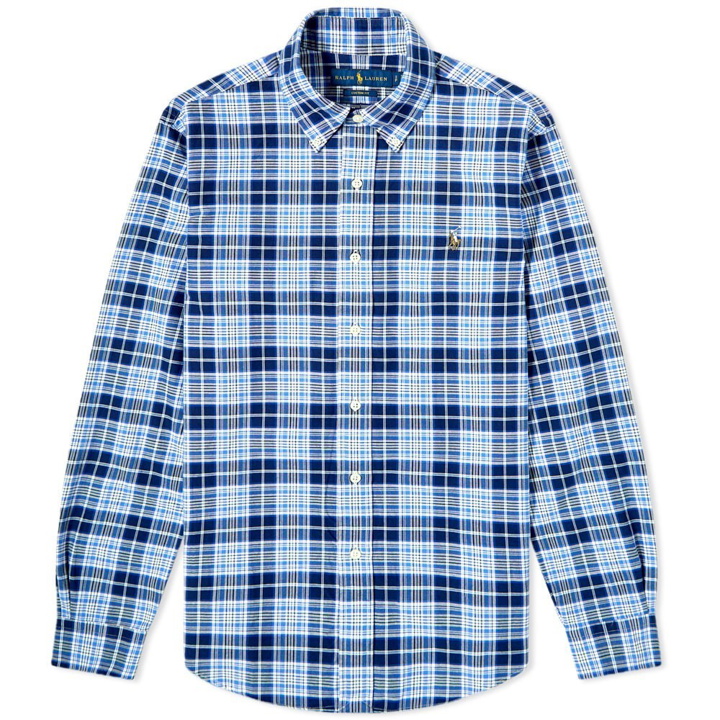 Photo: Polo Ralph Lauren Custom Fit Check Button Down Shirt