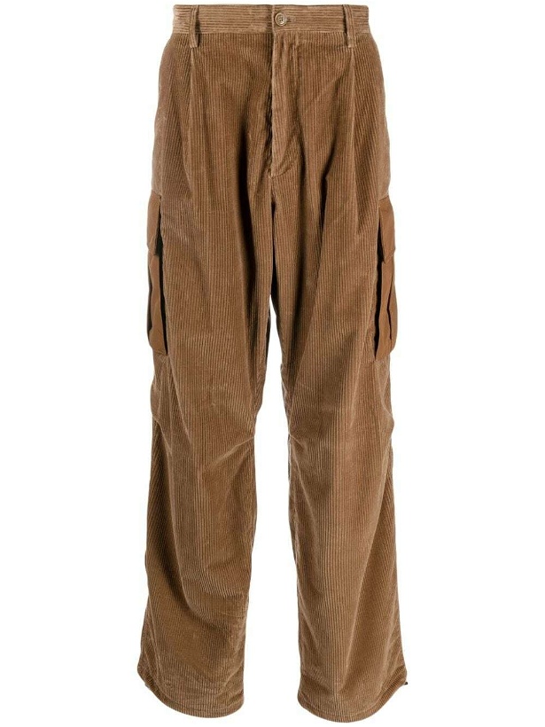 Photo: MONCLER - Ribbed Cargo Trousers