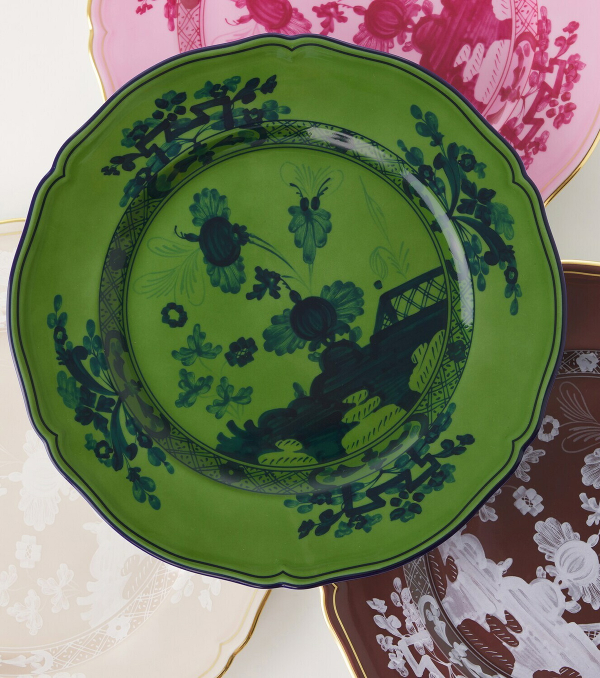 Ginori 1735 Oriente Italiano porcelain charger plate