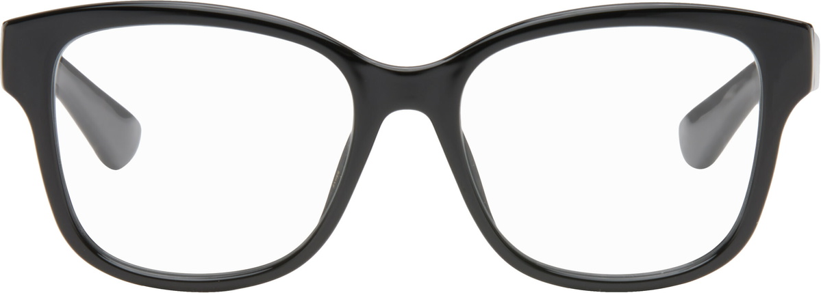 Gucci Black Large Square Acetate Glasses