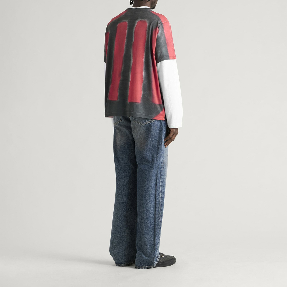 Navinder Nangla Milanoh Jersey in Black/Red/White