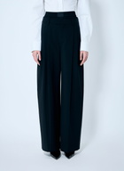Alexander Wang Pleated Pants With Boxer Waistband