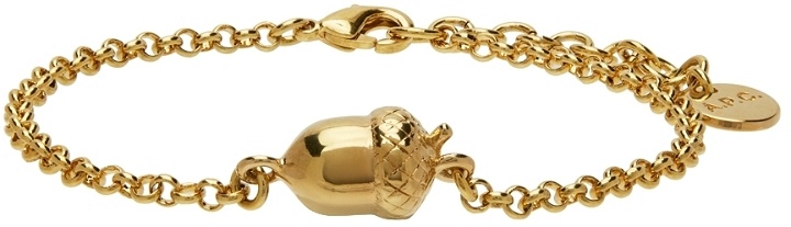 Photo: A.P.C. Gold Acorn Bracelet