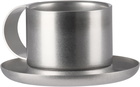 Service Projects Silver The Arlo 03 Mug & Saucer Set