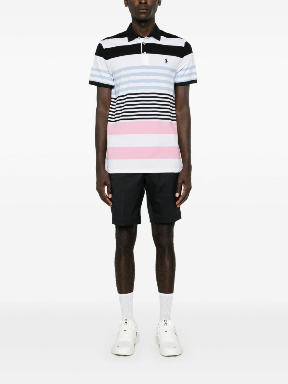 RLX Ralph Lauren Multicolour Striped Polo Shirt