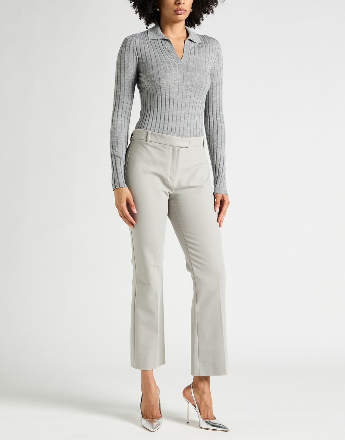 Peserico Womens Sweater in Grey