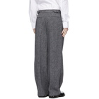 Juun.J Grey Wool Trousers