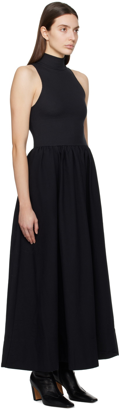 black reformation dress Staud Wally Leather Mid-Calf Women Boots main image 0